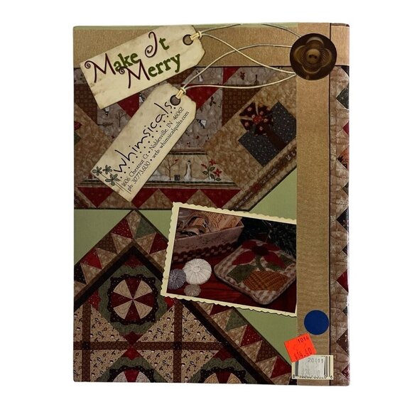 Whimsicals Make It Merry Quilt Book Terri Degenkolb 2011 - Picture 2 of 6